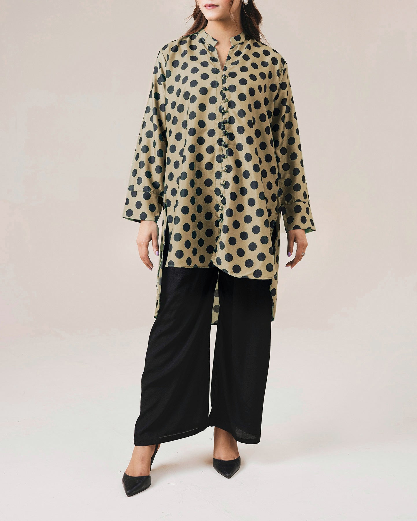 Printed Shirt with Trouser