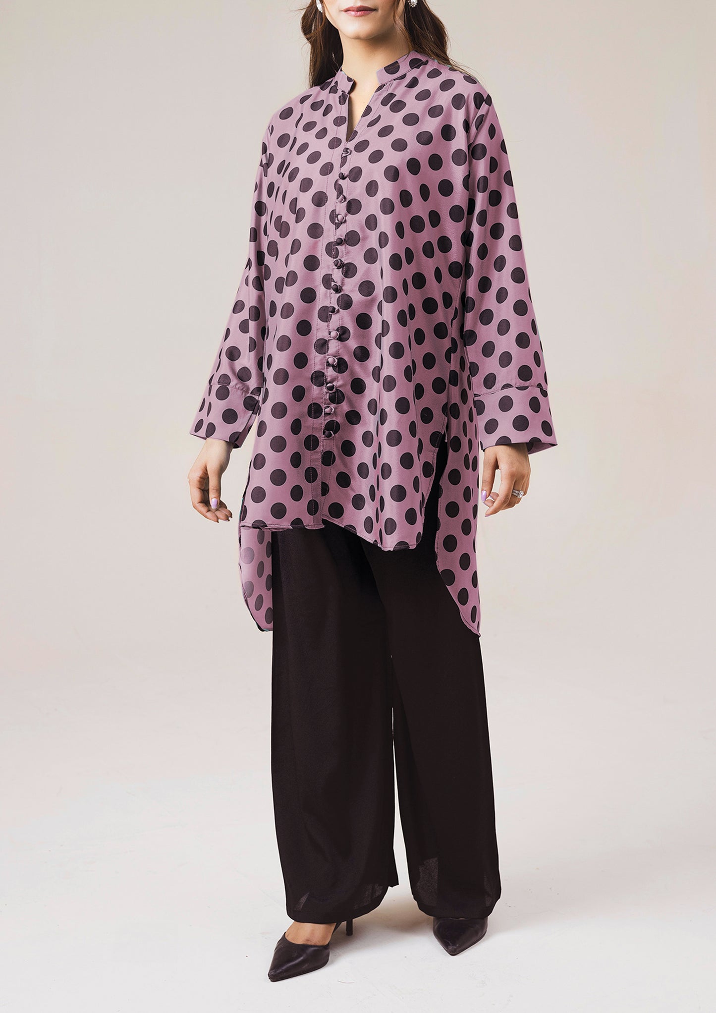 Printed Shirt with Trouser