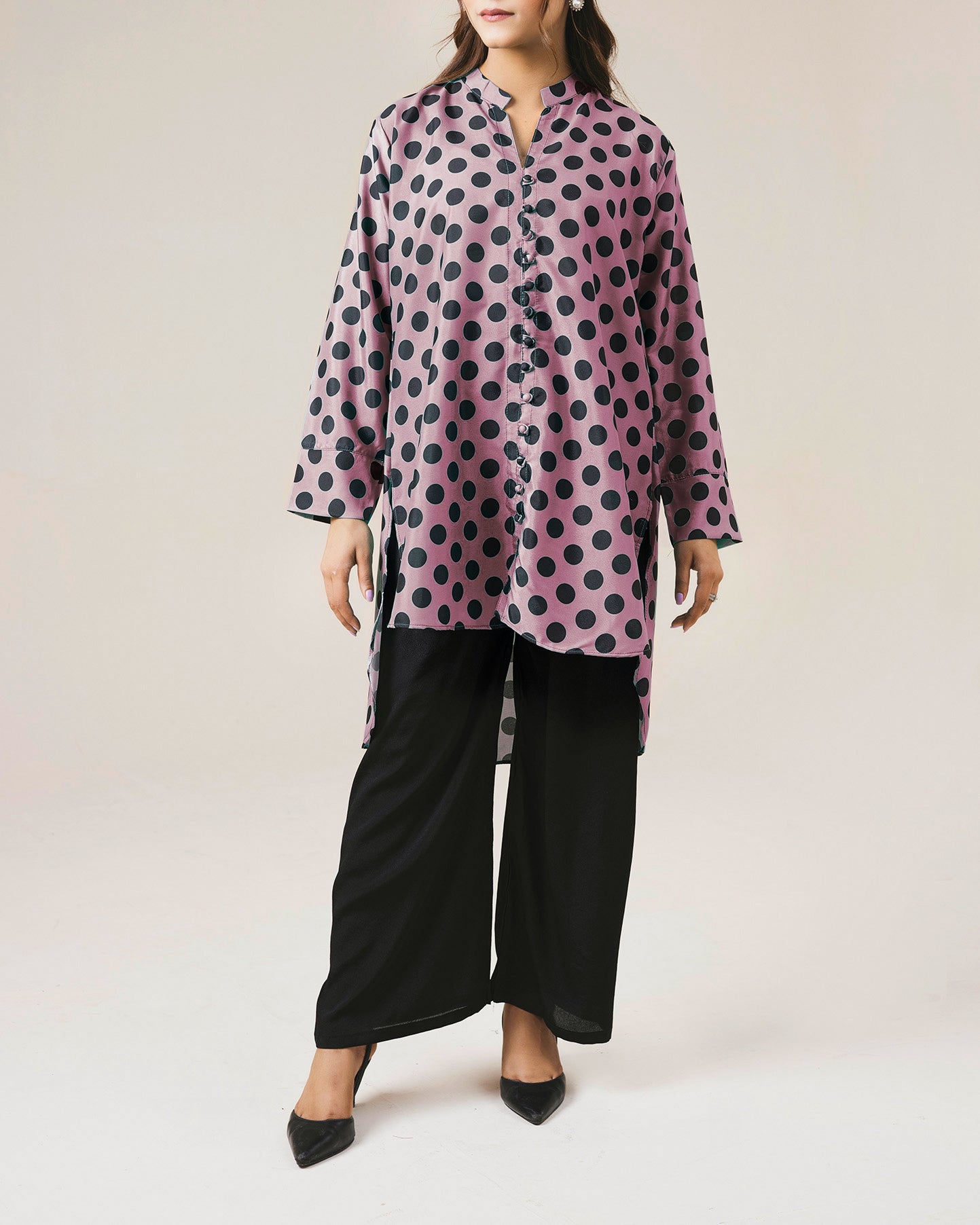 Printed Shirt with Trouser