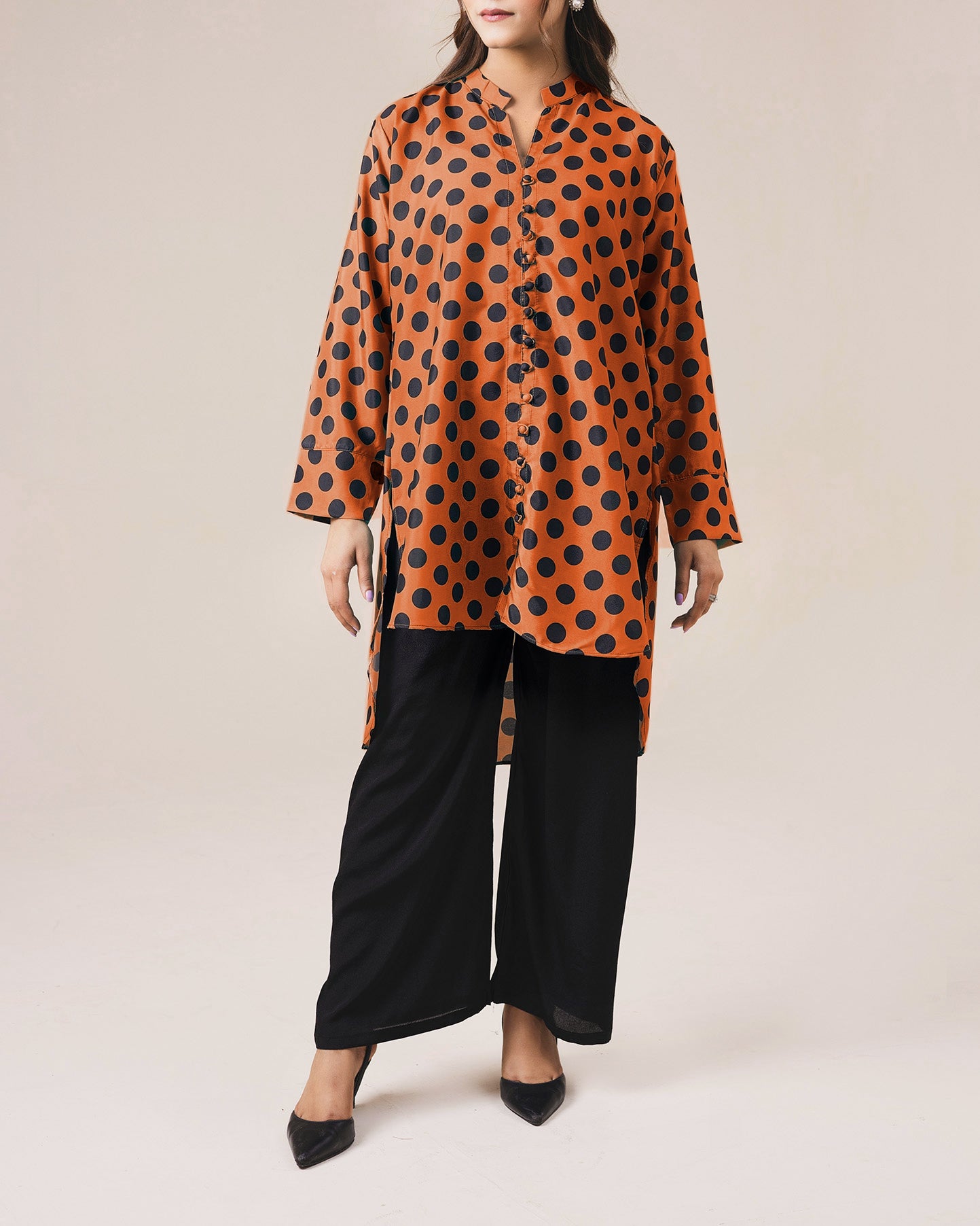 Printed Shirt with Trouser